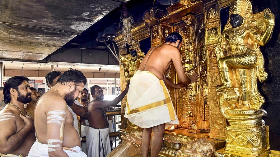 <div class="paragraphs"><p>The Sabarimala temple  in  Kerala.</p></div>