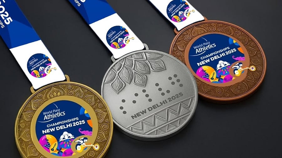 <div class="paragraphs"><p>World Para Athletics Championships medals.&nbsp;</p></div>