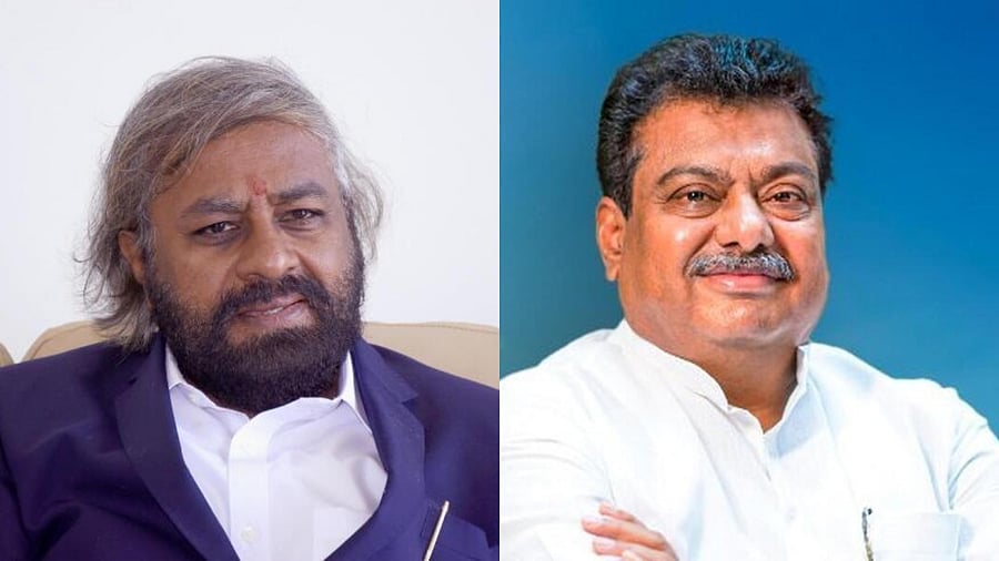 <div class="paragraphs"><p>Ministers Eshwar Khandre and M B Patil.</p></div>