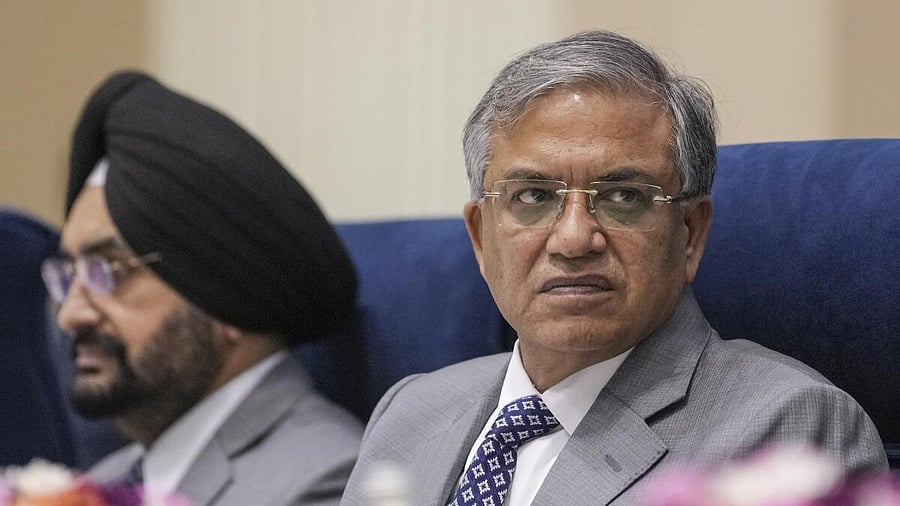 <div class="paragraphs"><p>CEC Gyanesh Kumar during the press briefing in New Delhi.</p></div>