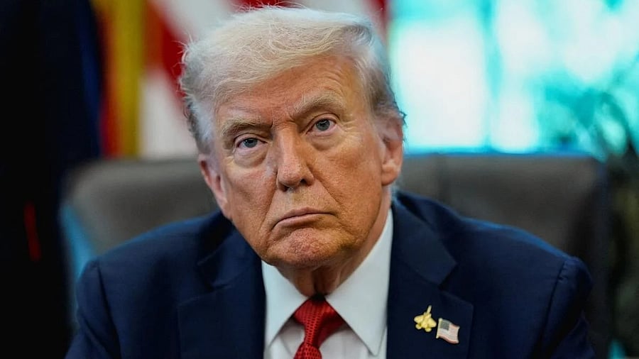 <div class="paragraphs"><p>US President Donald Trump attends an event to sign an executive order authorizing the construction of an access road to the Ambler mining district in Alaska, at the White House, in Washington, DC, US.</p></div>