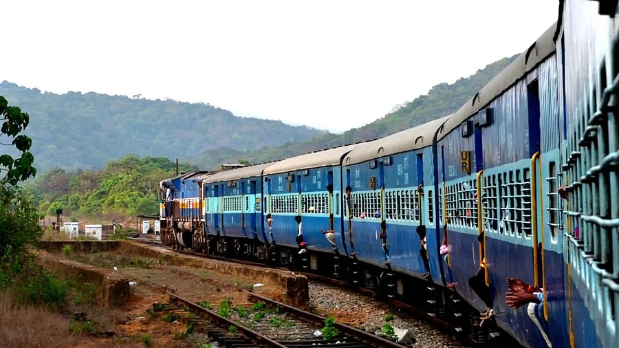 <div class="paragraphs"><p>Indian railways coach.&nbsp;</p></div>