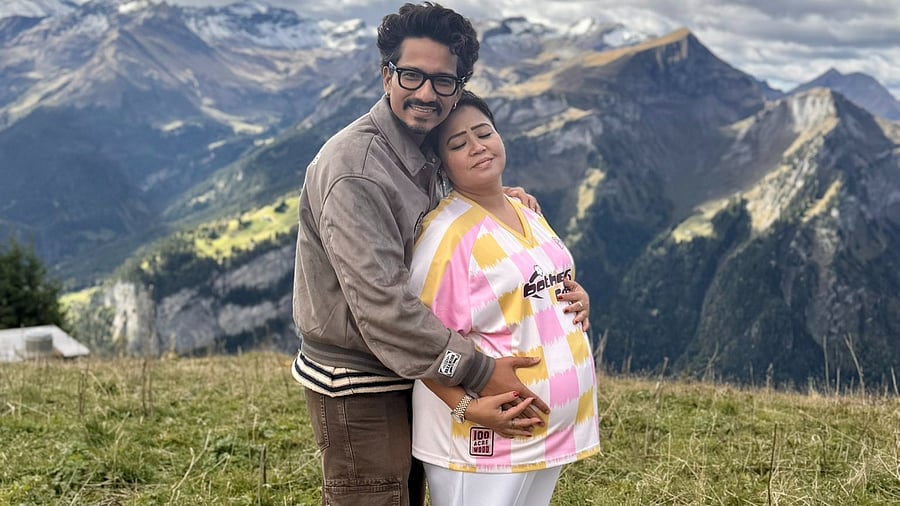 <div class="paragraphs"><p>Bharti Singh with her husband Haarsh Limbachiyaa </p></div>