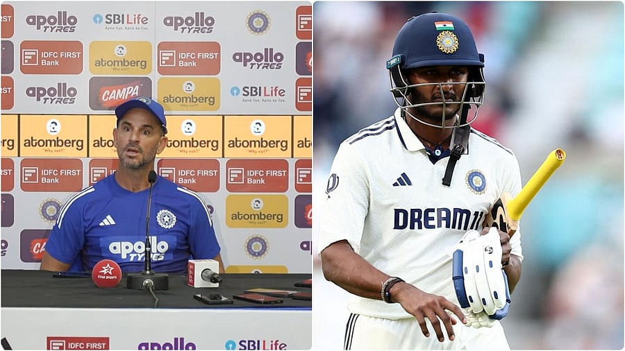 <div class="paragraphs"><p>Ryan Ten Doeschate (left) and Sai Sudharsan.&nbsp;</p></div>