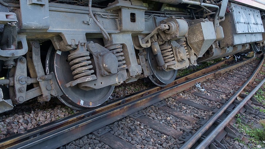 <div class="paragraphs"><p>Representative image of a derailed train.</p></div>