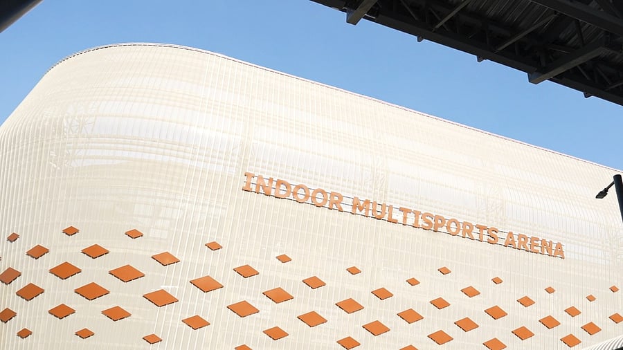 <div class="paragraphs"><p>The arena where the athletes stayed.&nbsp;</p></div>