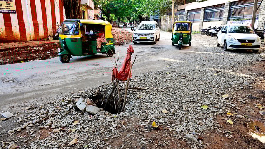 <div class="paragraphs"><p>A pothole on Lazar Road, near the BSNL office, is waiting for a fix. </p></div>