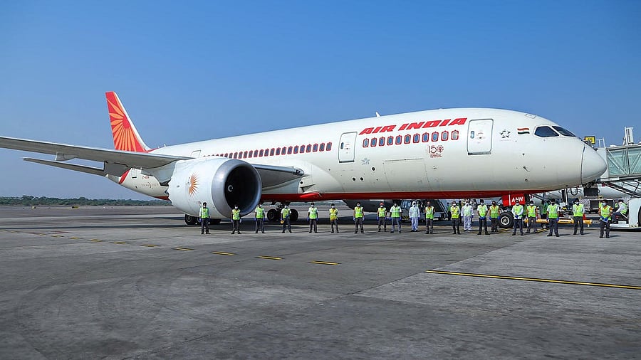 <div class="paragraphs"><p>Representative image of Air India flight.</p></div>