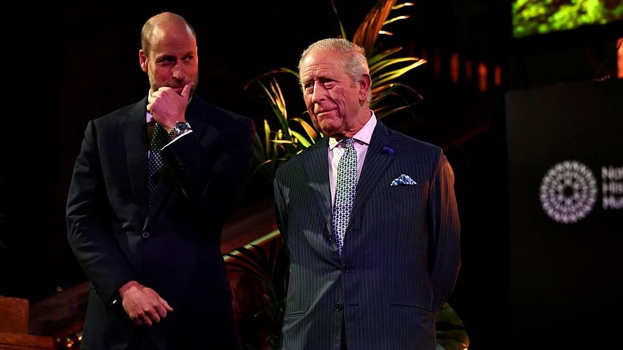 <div class="paragraphs"><p>Britain's King Charles III and Britain's Prince William, Prince of Wales, attend the event 'Countdown to COP30: mobilising action for climate and nature' at the Natural History Museum in London, Britain, October 9, 2025.</p></div>