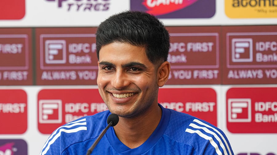 <div class="paragraphs"><p>New Delhi: India's captain Shubman Gill addresses a press conference ahead of the second and final Test cricket match of the series between India and West Indies, in New Delhi, Thursday, Oct. 9, 2025.</p></div>