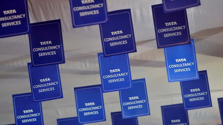 <div class="paragraphs"><p>Logos of Tata Consultancy Services (TCS) </p></div>