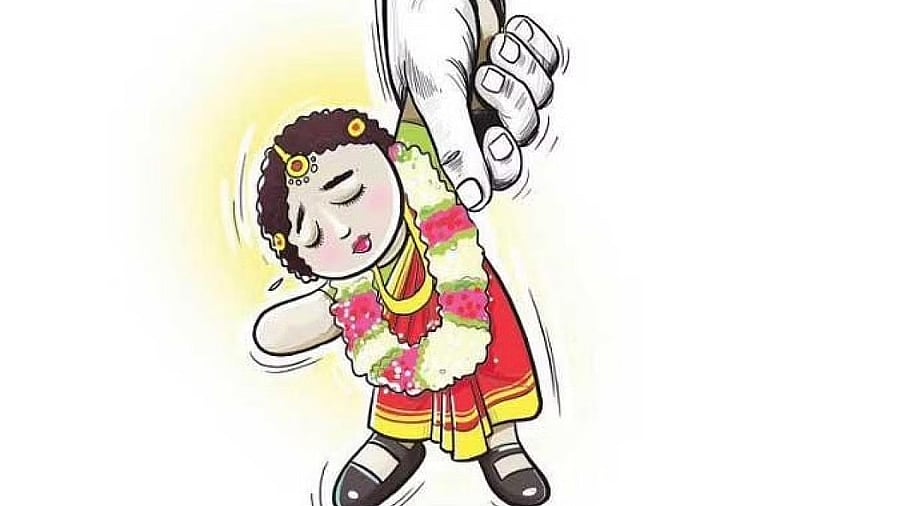 Some child rights organisations receive one call per month seeking their help torescue children forced into marriage. 