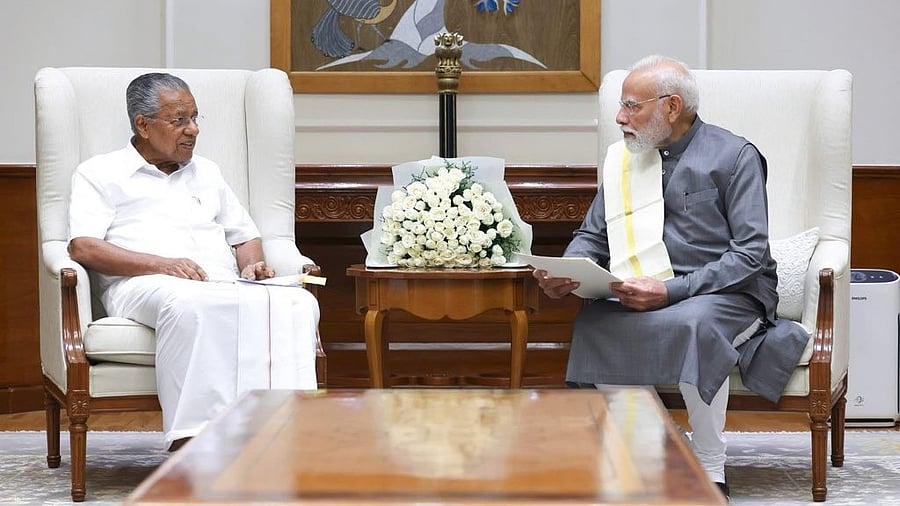 <div class="paragraphs"><p>Kerala Chief Minister Pinarayi Vijayan met Prime Minister Narendra Modi.&nbsp;</p></div>