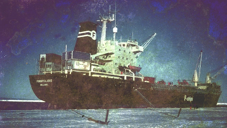 The Finnpolaris left from Goa on December 3, 1983.