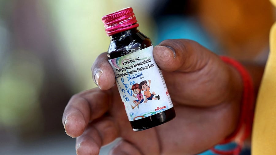<div class="paragraphs"><p>Since 1972, there have been nine tragedies involving India-manufactured cough syrups. In pic, Coldrif cough syrup which has been linked to the deaths of 17 children recently. </p></div>