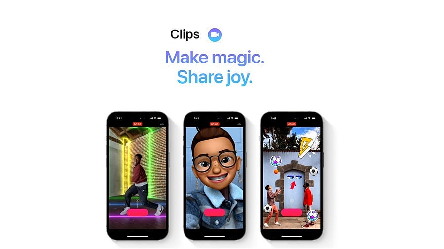 <div class="paragraphs"><p>Apple Clips app.</p></div>