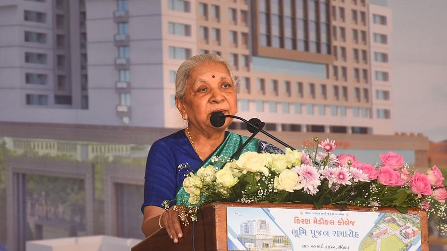 <div class="paragraphs"><p>Uttar Pradesh Governor Anandiben Patel in an event.</p></div>