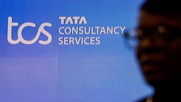 <div class="paragraphs"><p>Llogo of Tata Consultancy Services (TCS).</p></div>