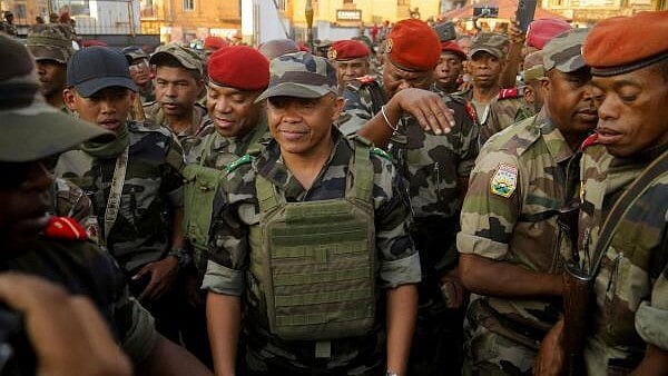 <div class="paragraphs"><p>Madagascar's new military ruler Colonel Michael Randrianirina</p></div>