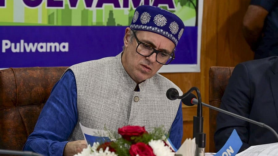 <div class="paragraphs"><p>Jammu and Kashmir Chief Minister Omar Abdullah.</p></div>