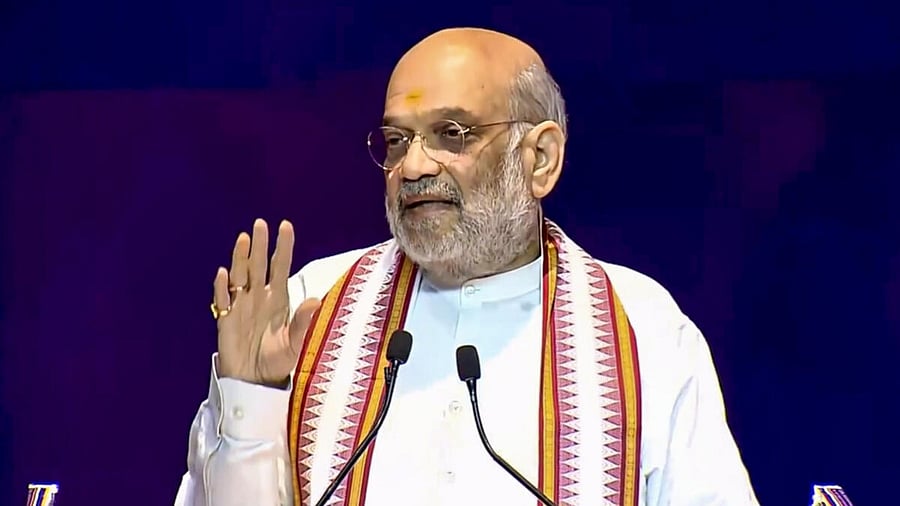 <div class="paragraphs"><p>Union Home Minister Amit Shah addresses the gathering at the Extradition of Fugitives: Challenges and Strategies conference, in New Delhi.</p></div>