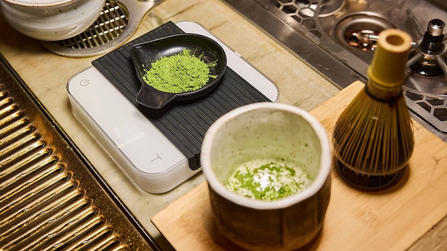 <div class="paragraphs"><p>Matcha drinks at Matchaful cafes, which are whisked by hand in New York. </p></div>