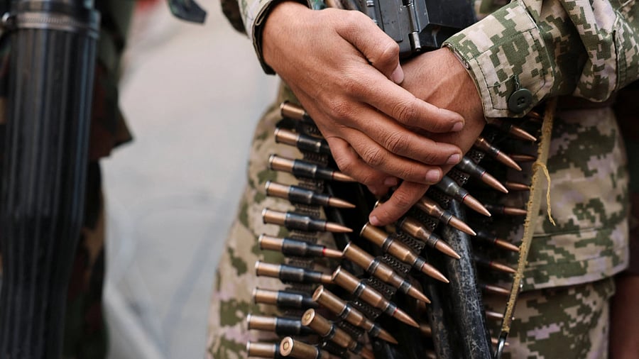 <div class="paragraphs"><p>A Houthi fighter.&nbsp;</p></div>