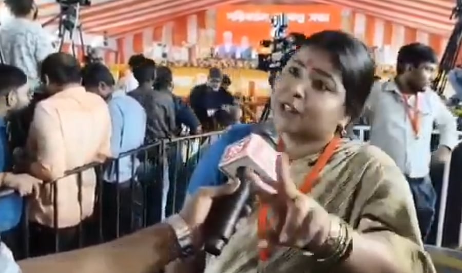 <div class="paragraphs"><p>BJP state spokesperson Keya Ghosh.</p></div>