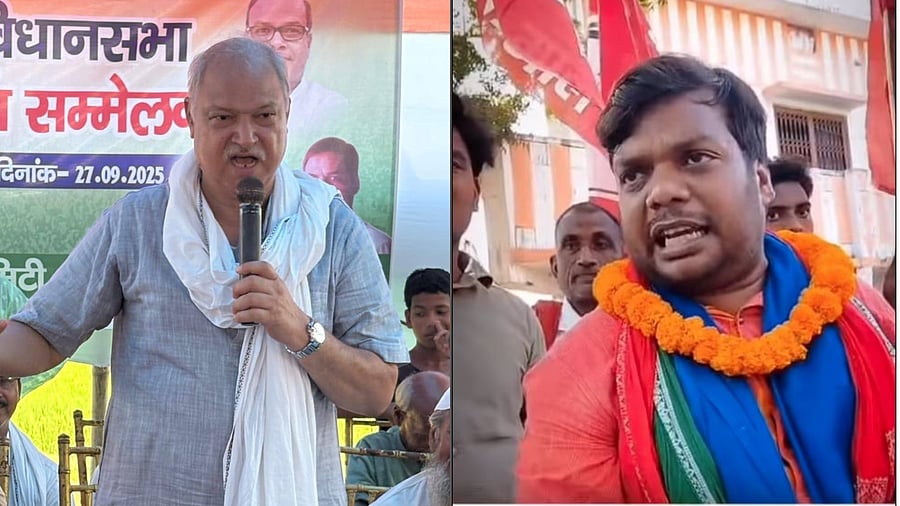 <div class="paragraphs"><p>(L) Shakeel Ahmad Khan and (R) Dhananjay</p></div>