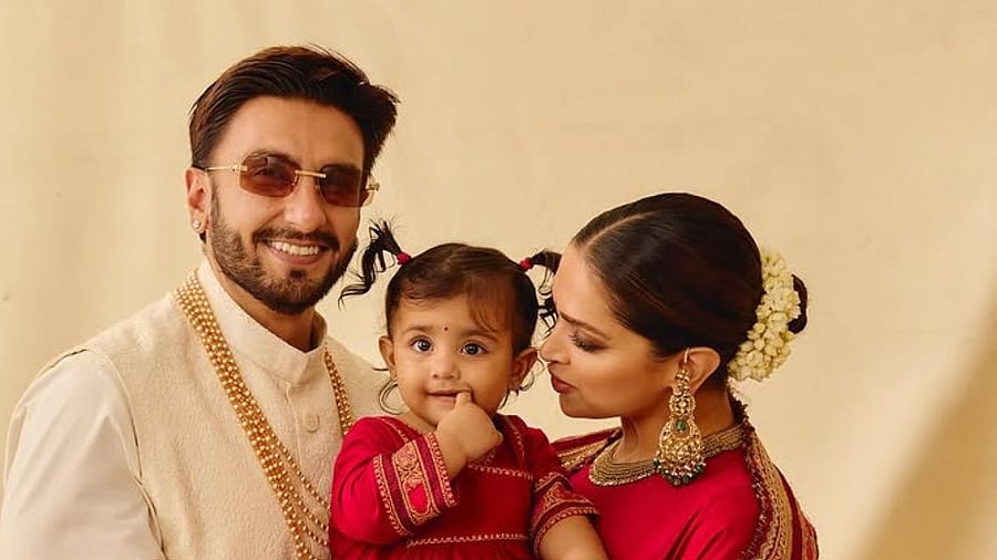 <div class="paragraphs"><p>Deepika Padukone-Ranveer Singh with their kid, Dua. Credit: Instagram:&nbsp;Deepika Padukone.</p></div>
