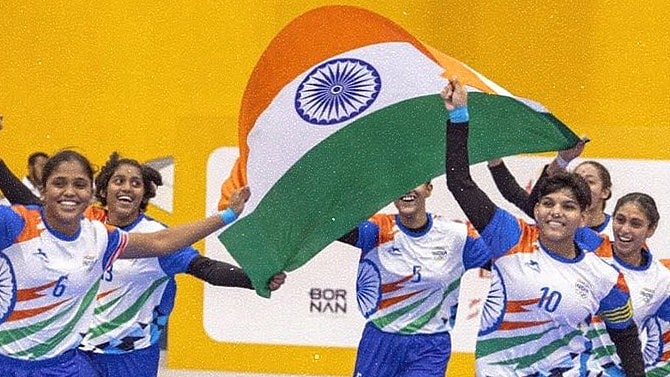 <div class="paragraphs"><p>At the Isa Sports City, the Indian kabaddi teams produced contrasting wins in their respective finals.</p></div>