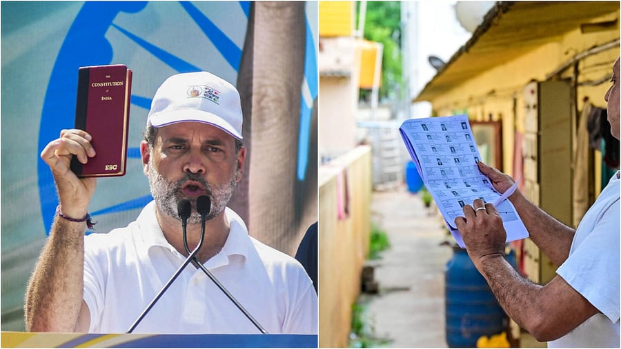 <div class="paragraphs"><p>Rahul Gandhi had earlier accused the poll body chief of stonwalling Karnataka CID’s request for information to help identify the culprits who sought illegal deletion of votes.&nbsp;</p></div>