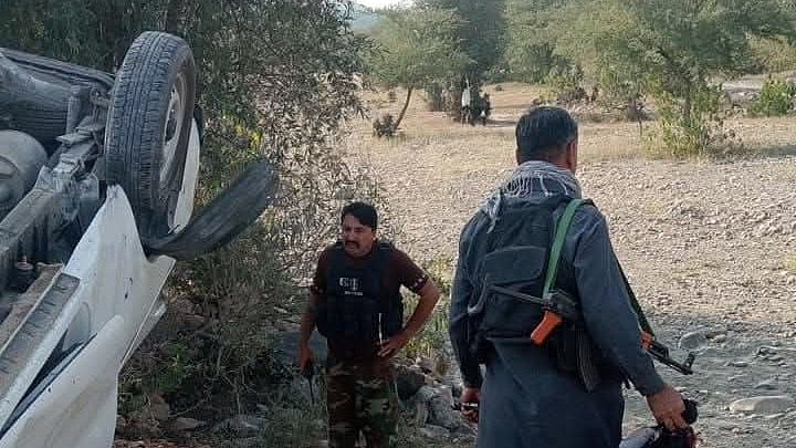 <div class="paragraphs"><p>The blasts occurred in the Hangue district of the province, according to the police.</p></div>