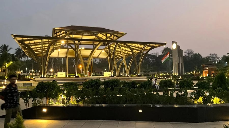 A view of 'Bangaradhama' at Sorab town in Shivamogga district.