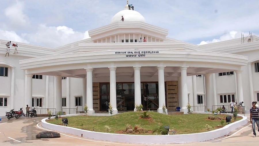 <div class="paragraphs"><p>The Administrative Block of the Karnataka State Open University in Mysuru. </p></div>