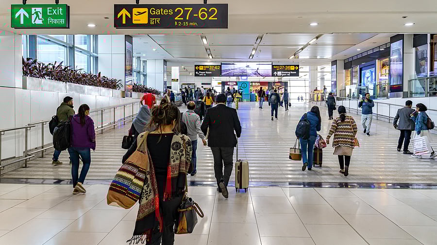 <div class="paragraphs"><p>Representative image of Delhi's IGI Ariport.</p></div>