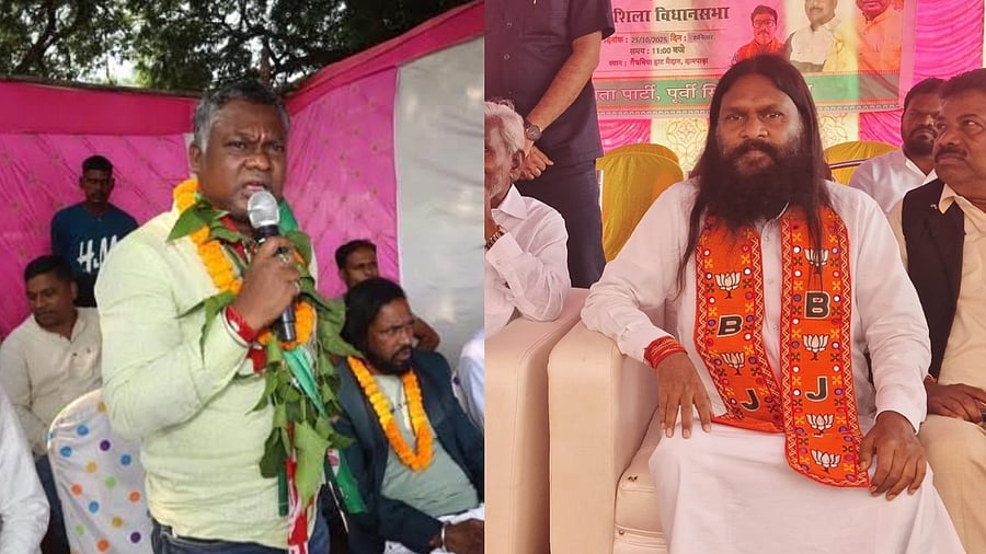 <div class="paragraphs"><p>Somesh Soren (L) and Babulal Soren (R)</p></div>