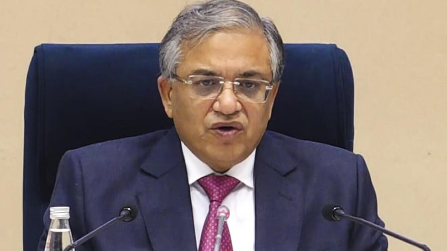 <div class="paragraphs"><p>Chief Election Commissioner Gyanesh Kumar addresses a press conference, in New Delhi. </p></div>