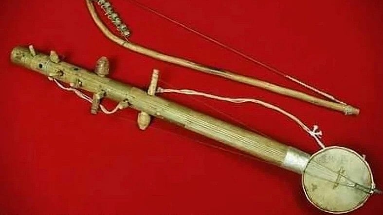 Ravanastron is an ancient bowed instrument. It is said to resemble the modern-day violin.