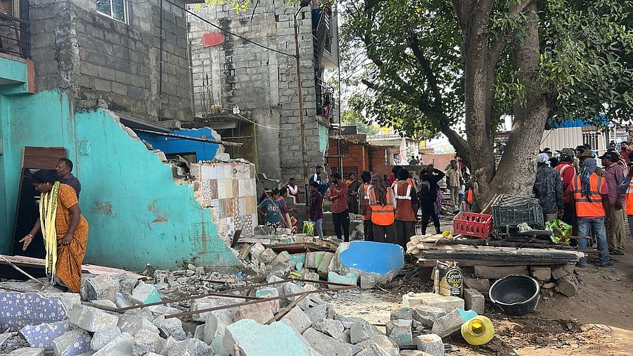 <div class="paragraphs"><p>As part of the clearance drive, 24 unauthorised structures (some three-storey tall) were demolished. </p></div>