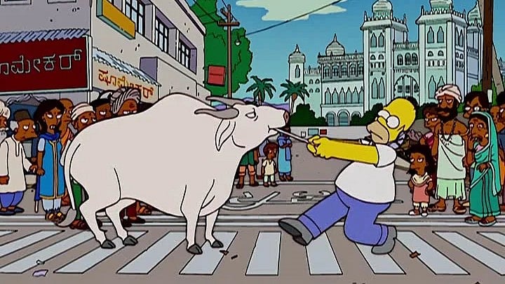 The Simpsons, Kiss Kiss, Bang Bangalore