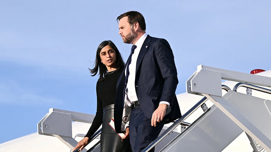 <div class="paragraphs"><p>US Vice President JD Vance and Second Lady Usha Vance </p></div>
