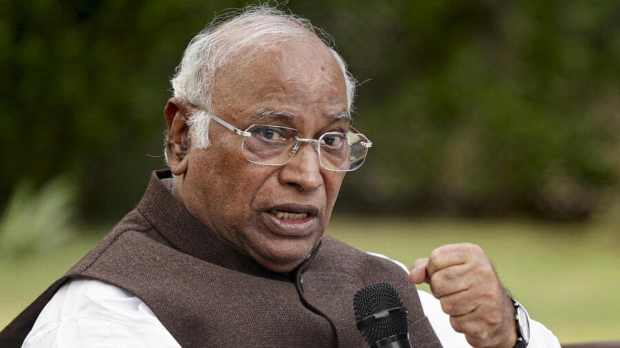 <div class="paragraphs"><p>In this image posted on Oct. 31, 2025, Congress President Mallikarjun Kharge addresses a press conference, in New Delhi.</p></div>
