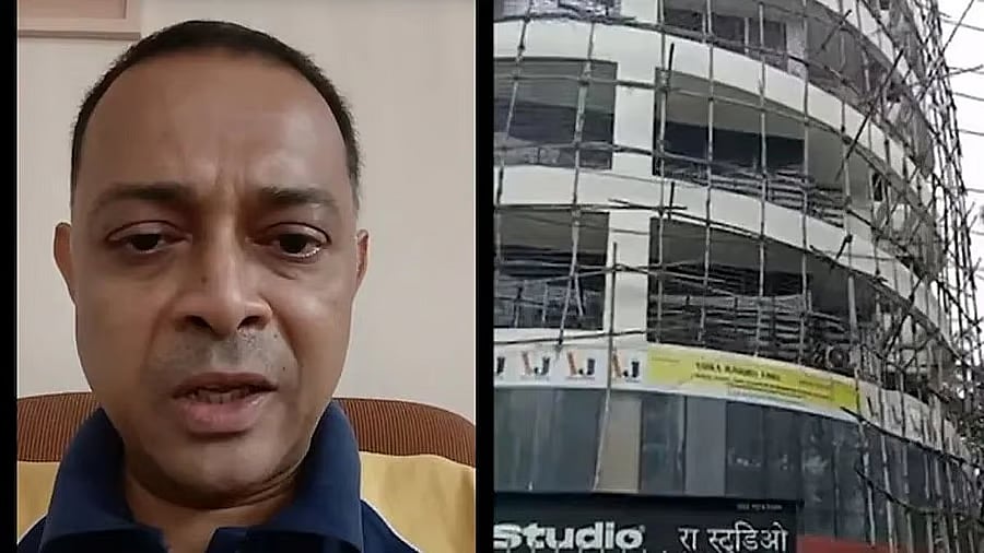 <div class="paragraphs"><p> A combo image of the the kidnapper (left) and the studio wher it happened. </p></div>