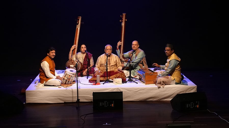 Pandit Vinayak Torvi presents Hindustani vocal recital at cultural fest, ‘Confluences of Karnataka’ at the Bangalore International Centre in Bengaluru on Saturday.