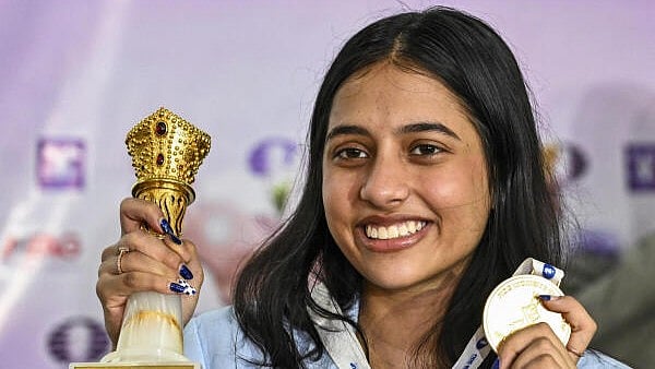<div class="paragraphs"><p>Grandmaster and Women’s World Cup champion Divya Deshmukh</p></div>