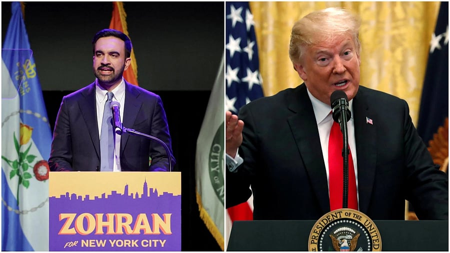 <div class="paragraphs"><p>Zohran Mamdani (L),&nbsp;Donald Trump.&nbsp;</p></div>