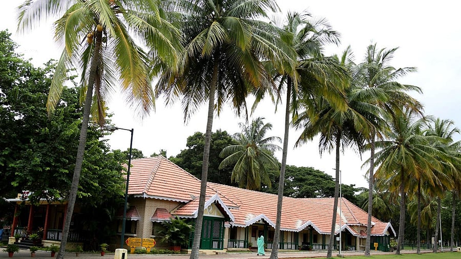 A view of Administrative Training Institute building in Mysuru.
