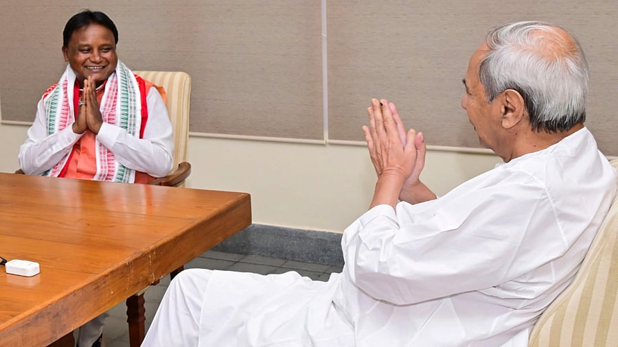 <div class="paragraphs"><p>Naveen Patnaik 'betrayed' trust of people of Nuapada: Mohan Charan Majhi. Credit: PTI</p></div>