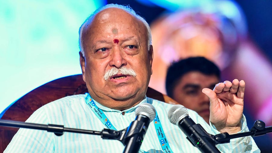 <div class="paragraphs"><p>Bengaluru: RSS Chief Mohan Bhagwat. Credit: PTI</p></div>
